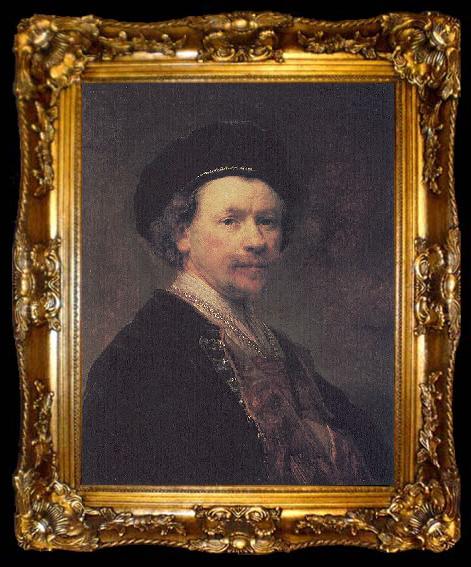 framed  Rembrandt Harmensz Van Rijn Portret van Rembrandt, ta009-2